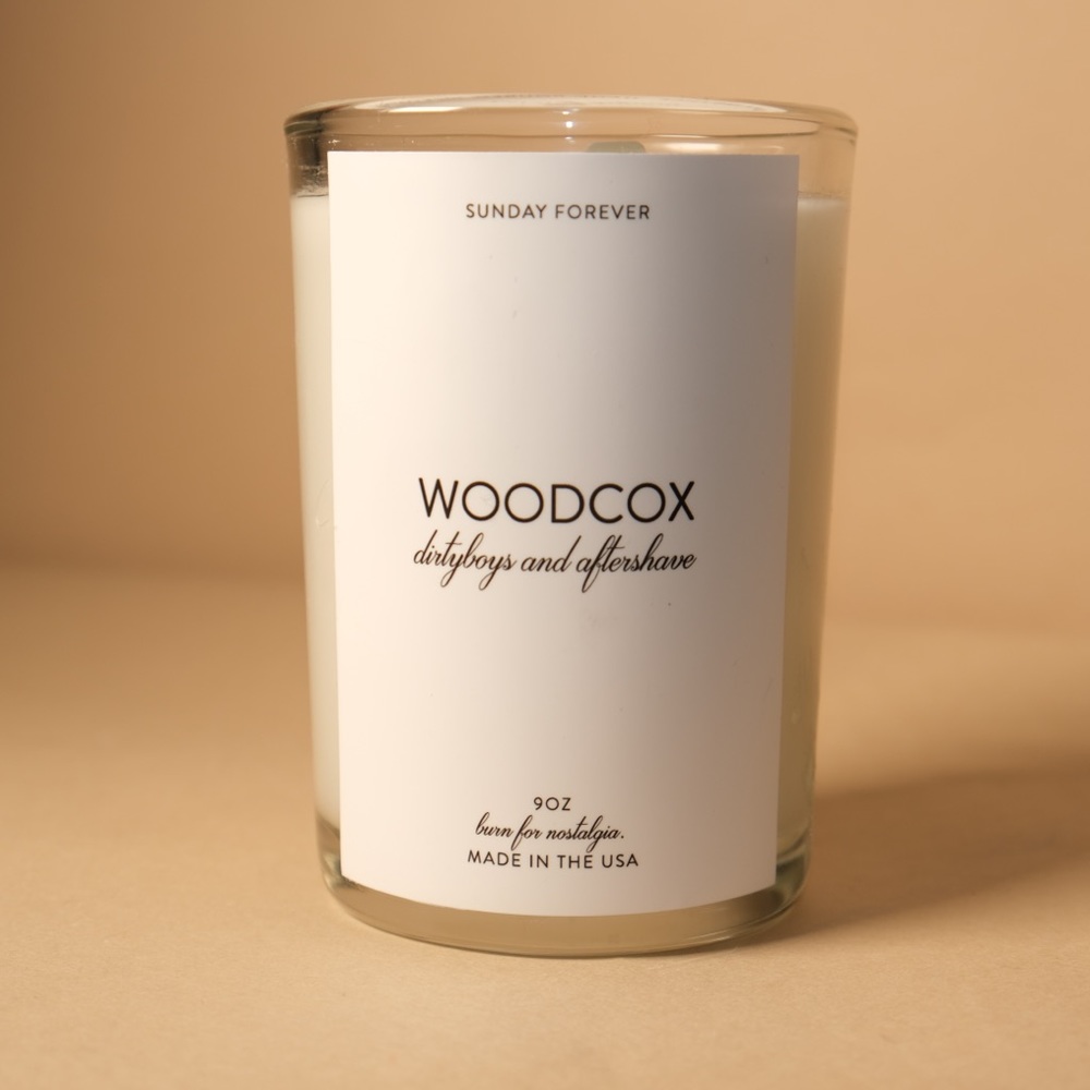 LIMITED EDITION! WOODCOX CANDLE